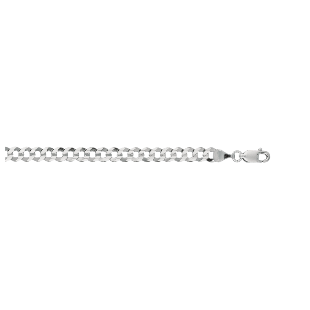 14K Gold 4.7mm Comfort Curb Chain