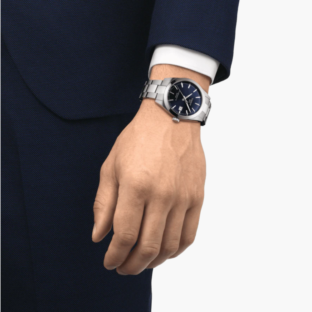 Tissot Gentleman Powermatic Automatic Blue Dial Men's Watch