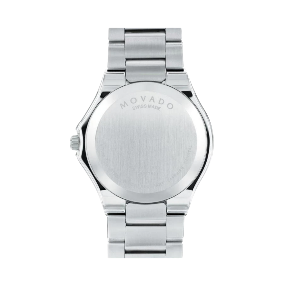 Movado Luno Black Museum Dial Men's Watch