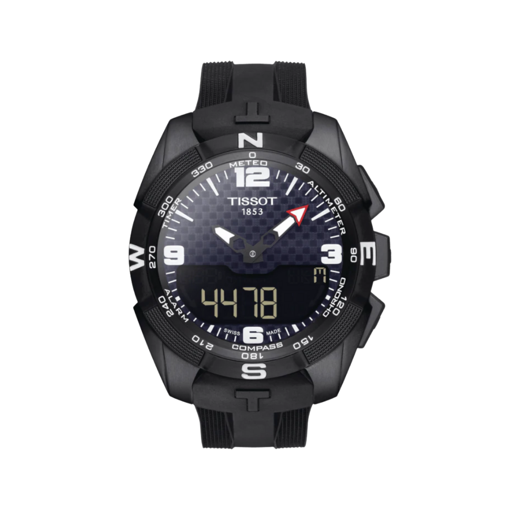 Tissot T-Touch Expert Solar Black Dial Men's Watch