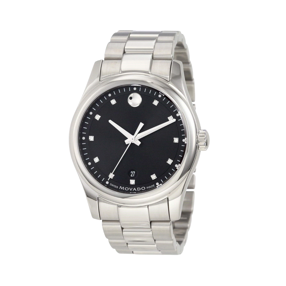 Movado Sportivo Diamond Stainless Steel Men's Watch