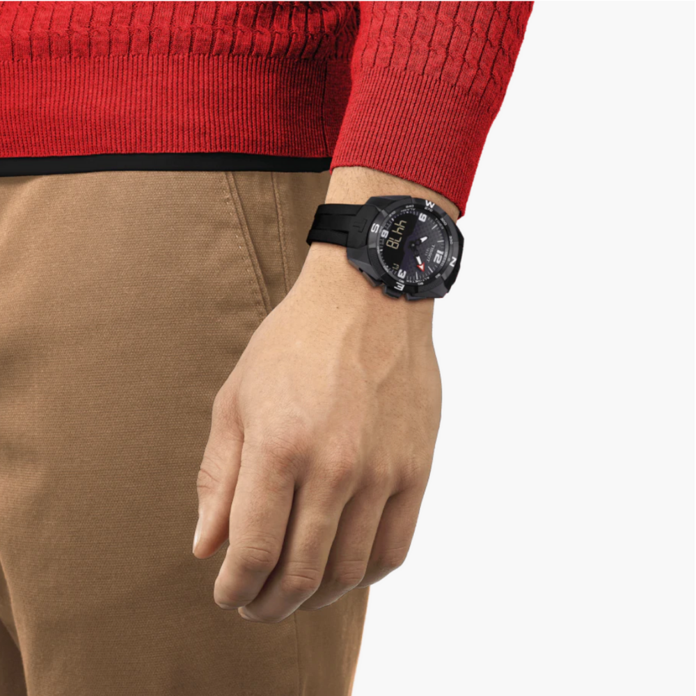Tissot T-Touch Expert Solar Black Dial Men's Watch