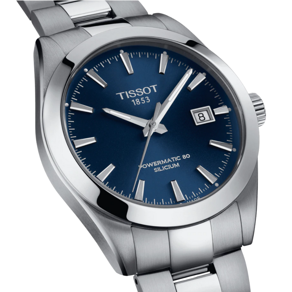 Tissot Gentleman Powermatic Automatic Blue Dial Men's Watch