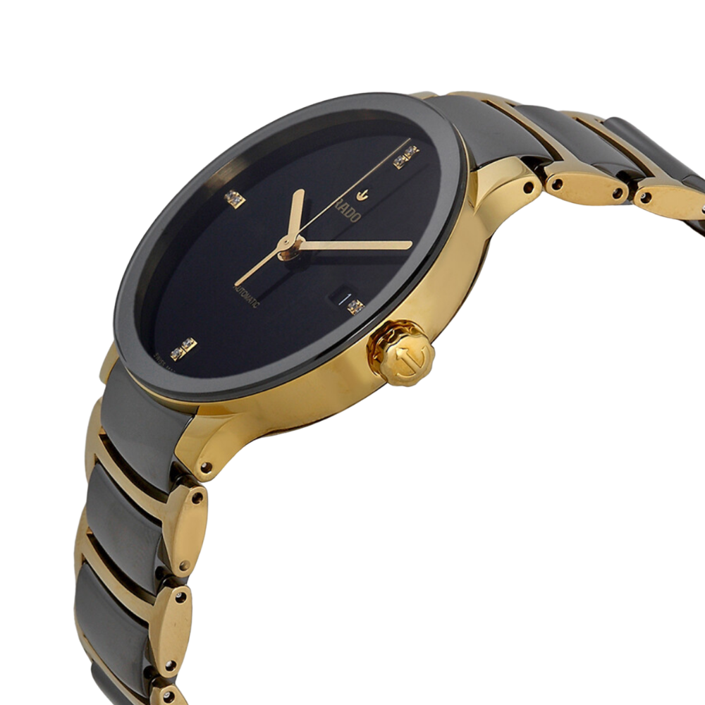 Rado Centrix Automatic Diamonds Black/Black Men's Watch