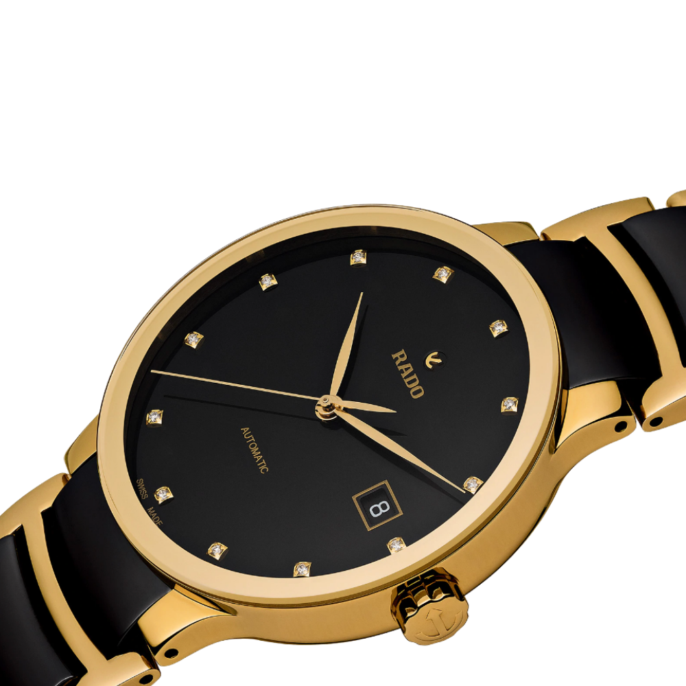 Rado Centrix Automatic Diamonds Gold/Gold Men's Watch