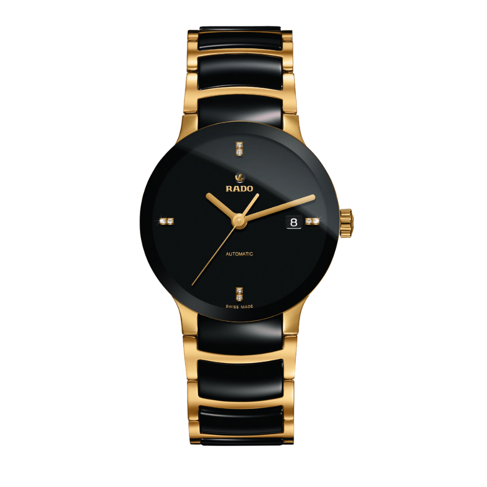 Rado Centrix Automatic Diamonds Black/Black Men's Watch