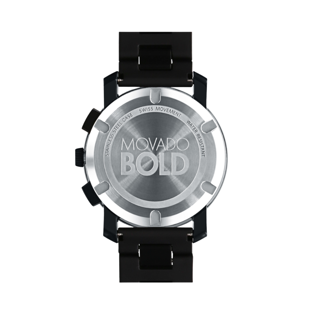 Movado Bold Black Dial TR90 Men's Watch
