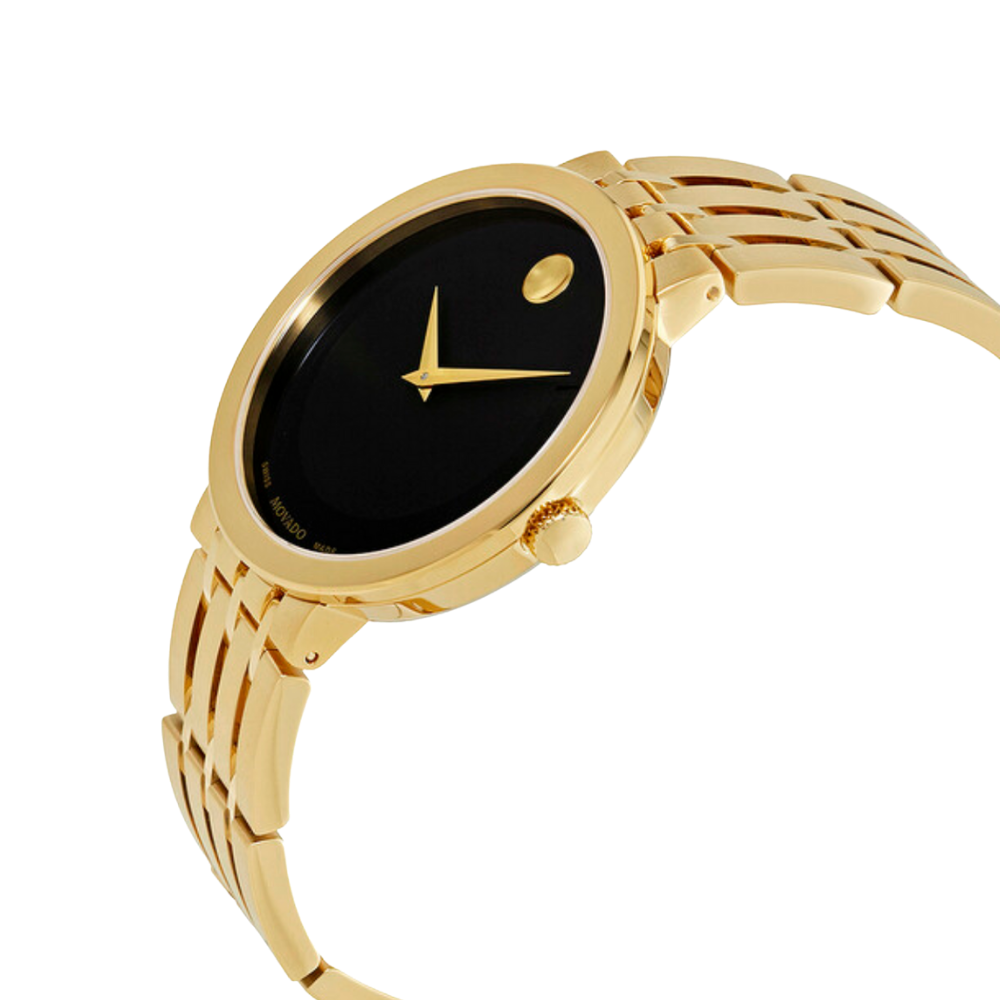 Movado Esperanza Black Dial Men's Watch