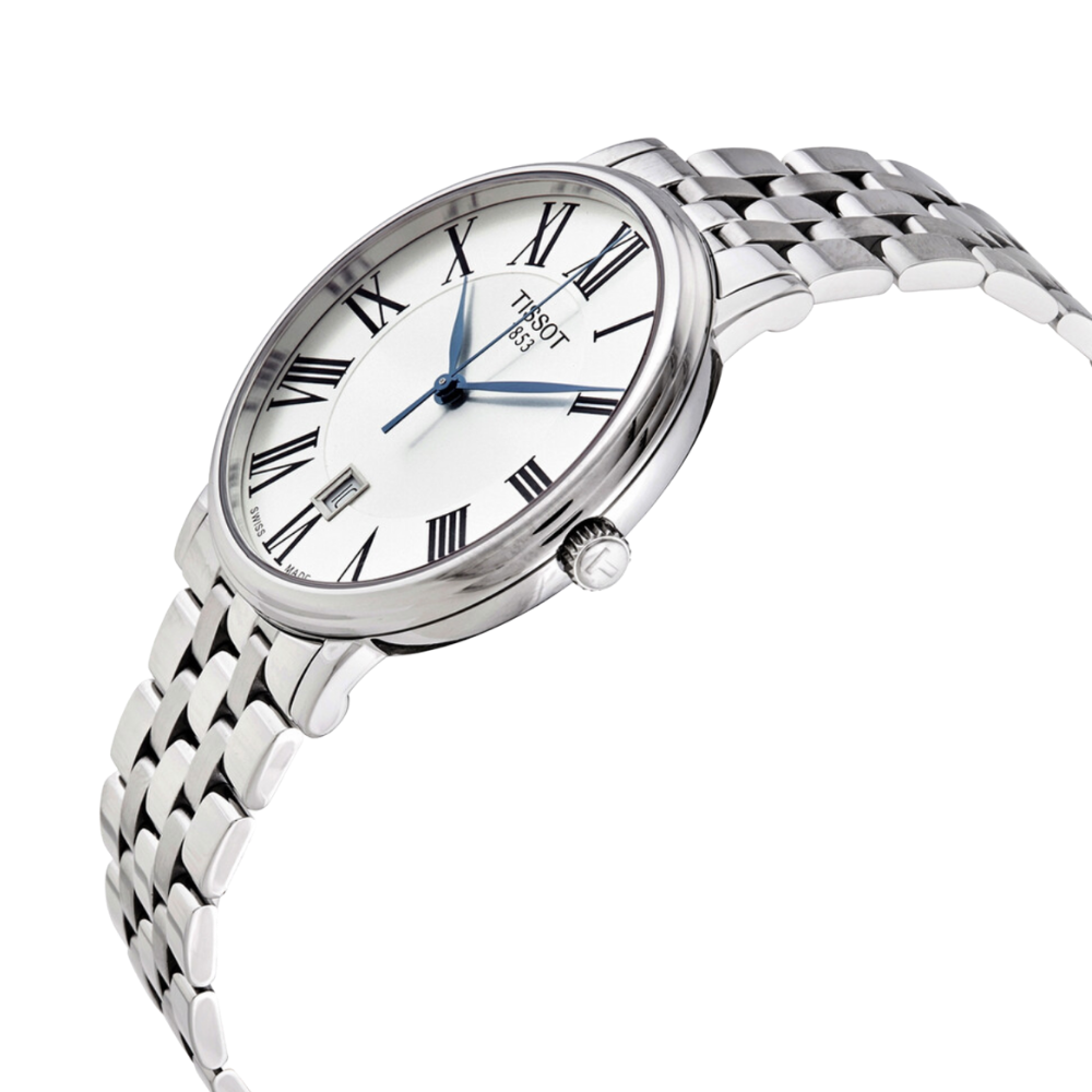 Tissot Carson Premium Quartz Silver Dial Men's Watch