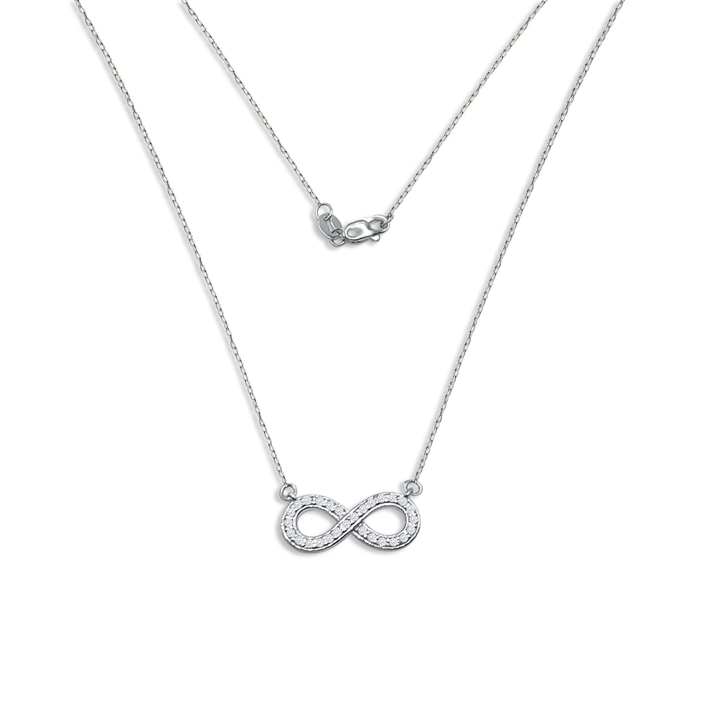 Infinity Diamond Necklace
