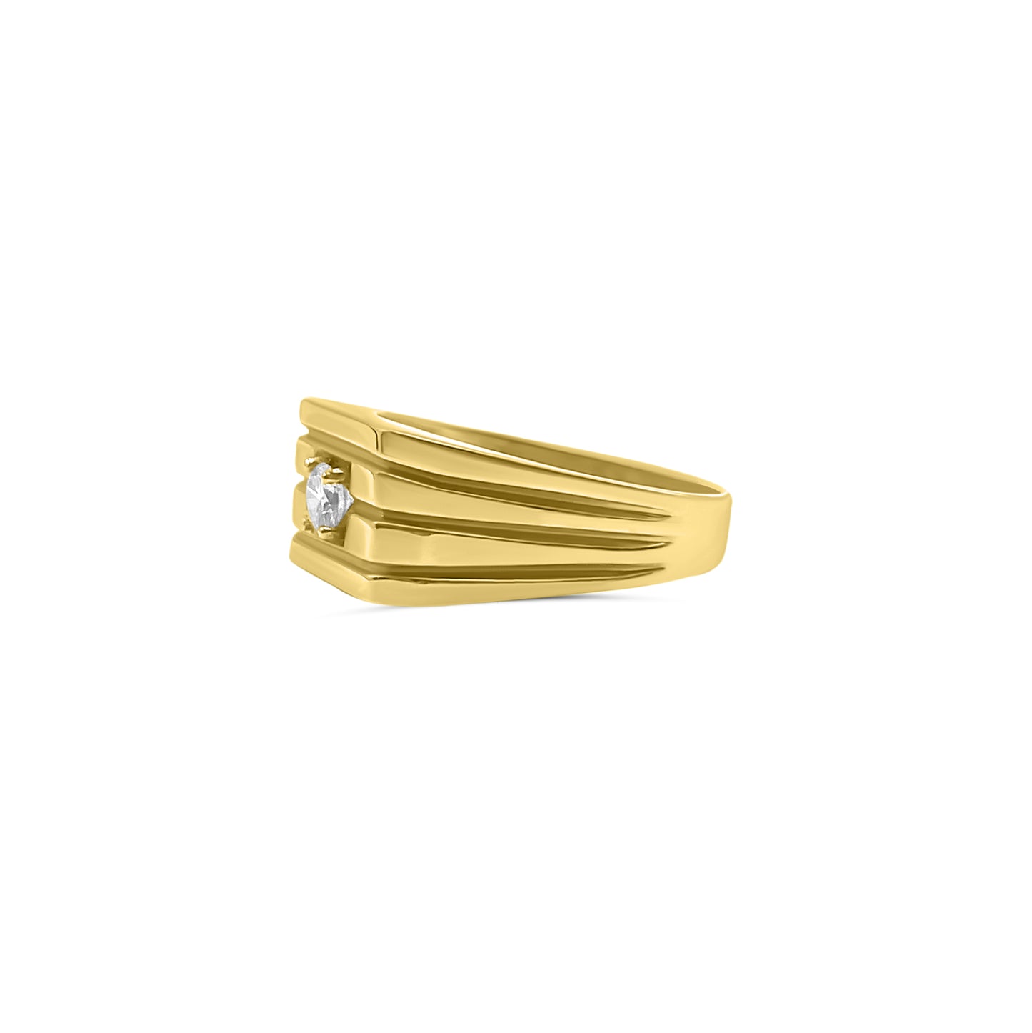 Men's Diamond Solitaire Ring