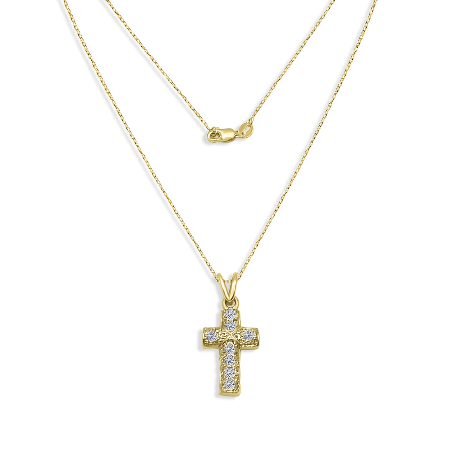 Diamond Cross Necklace
