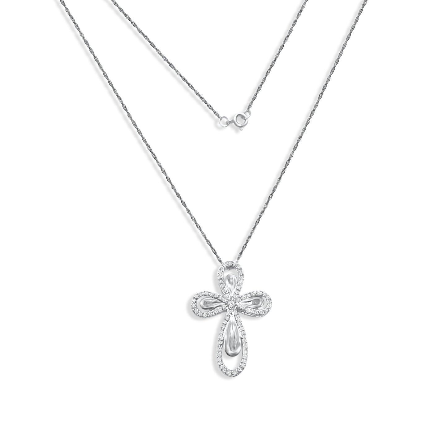Diamond Cross Necklace