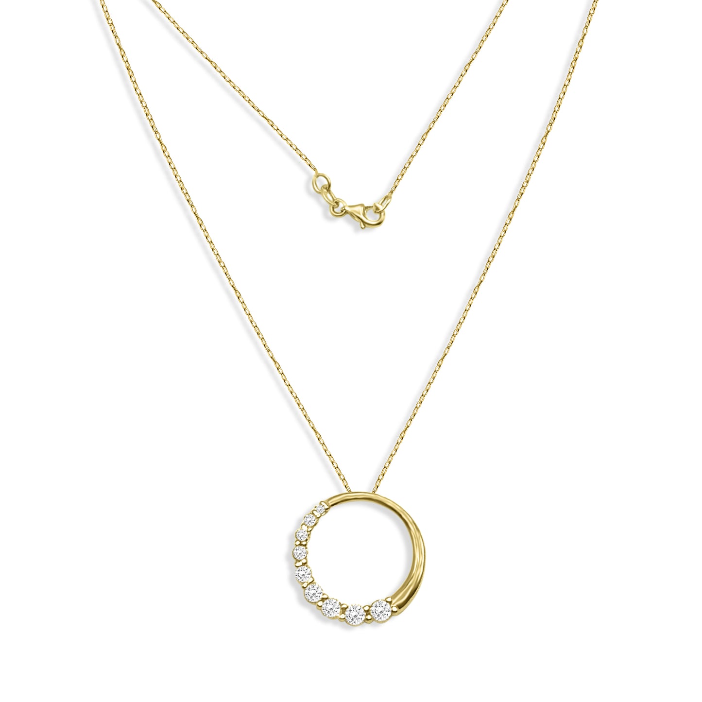 Circle of Life Diamond Necklace