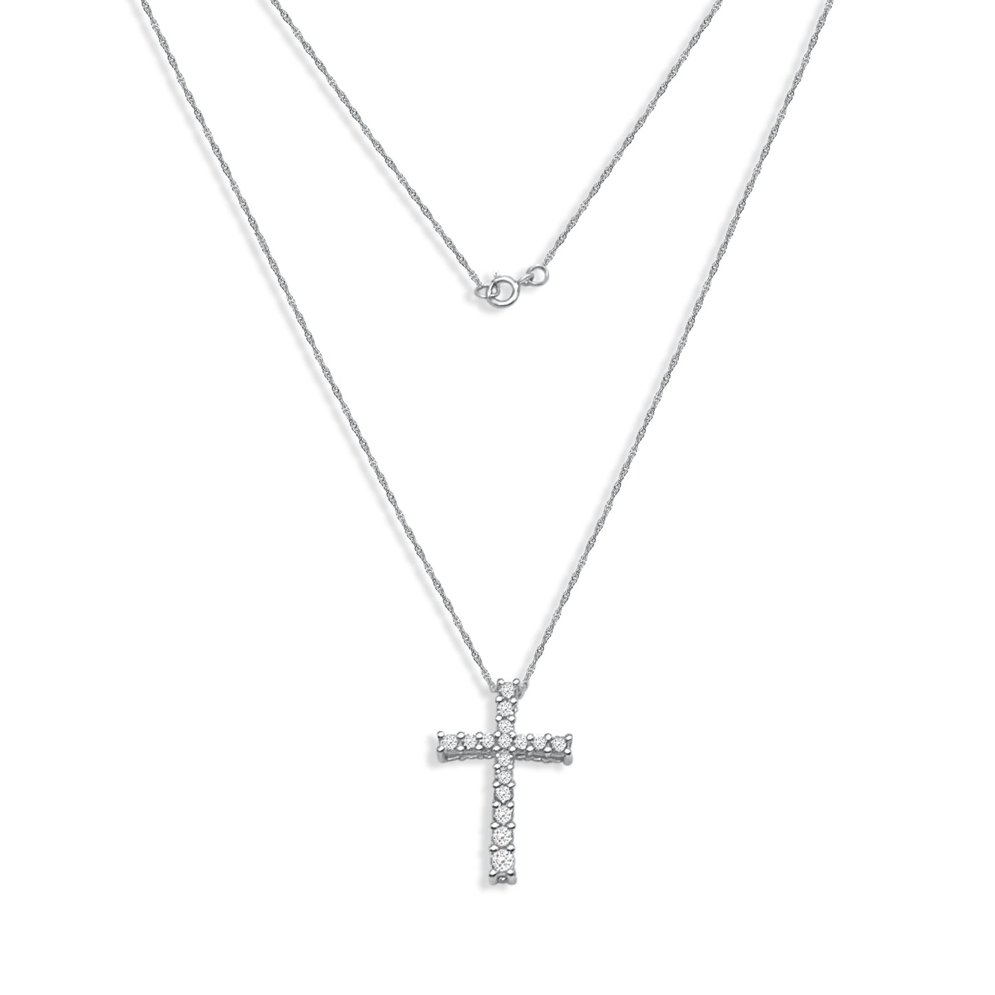 Diamond Cross Necklace