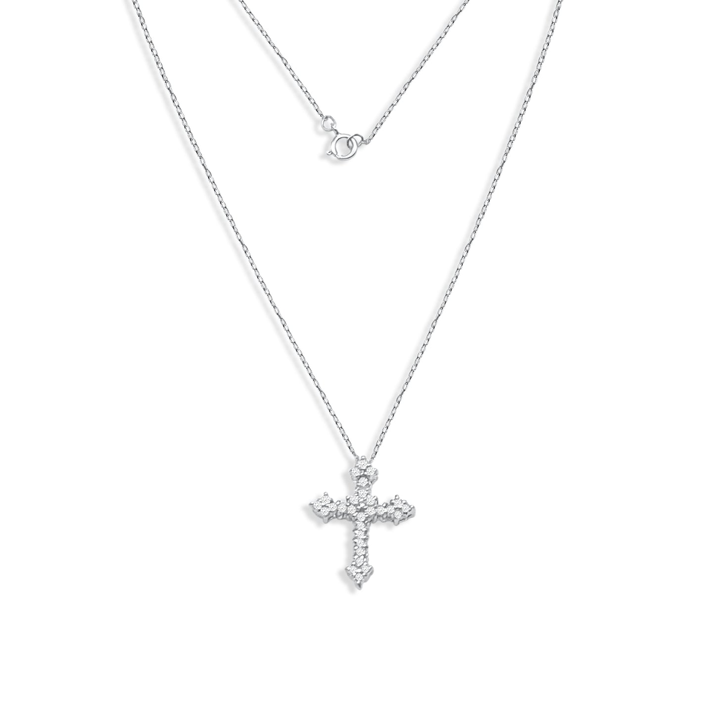 Diamond Cross Necklace