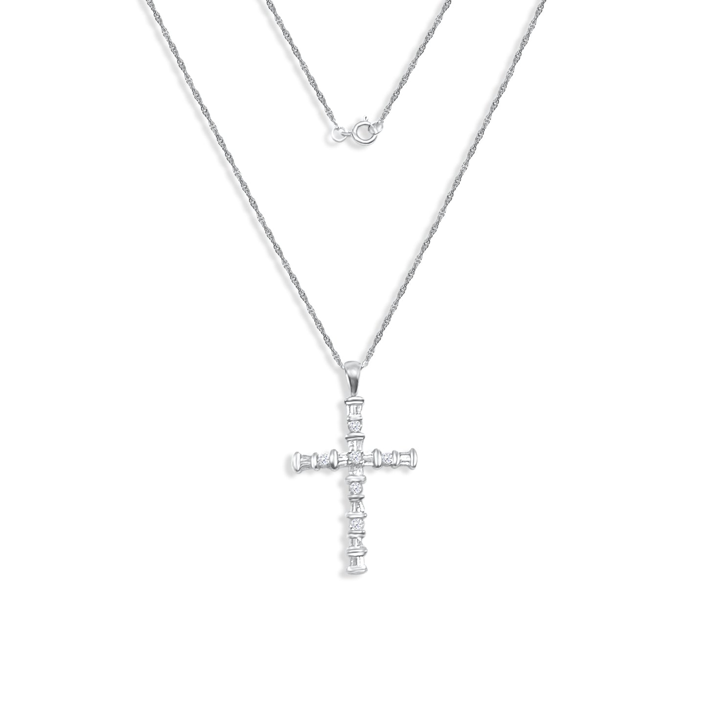 Diamond Cross Necklace