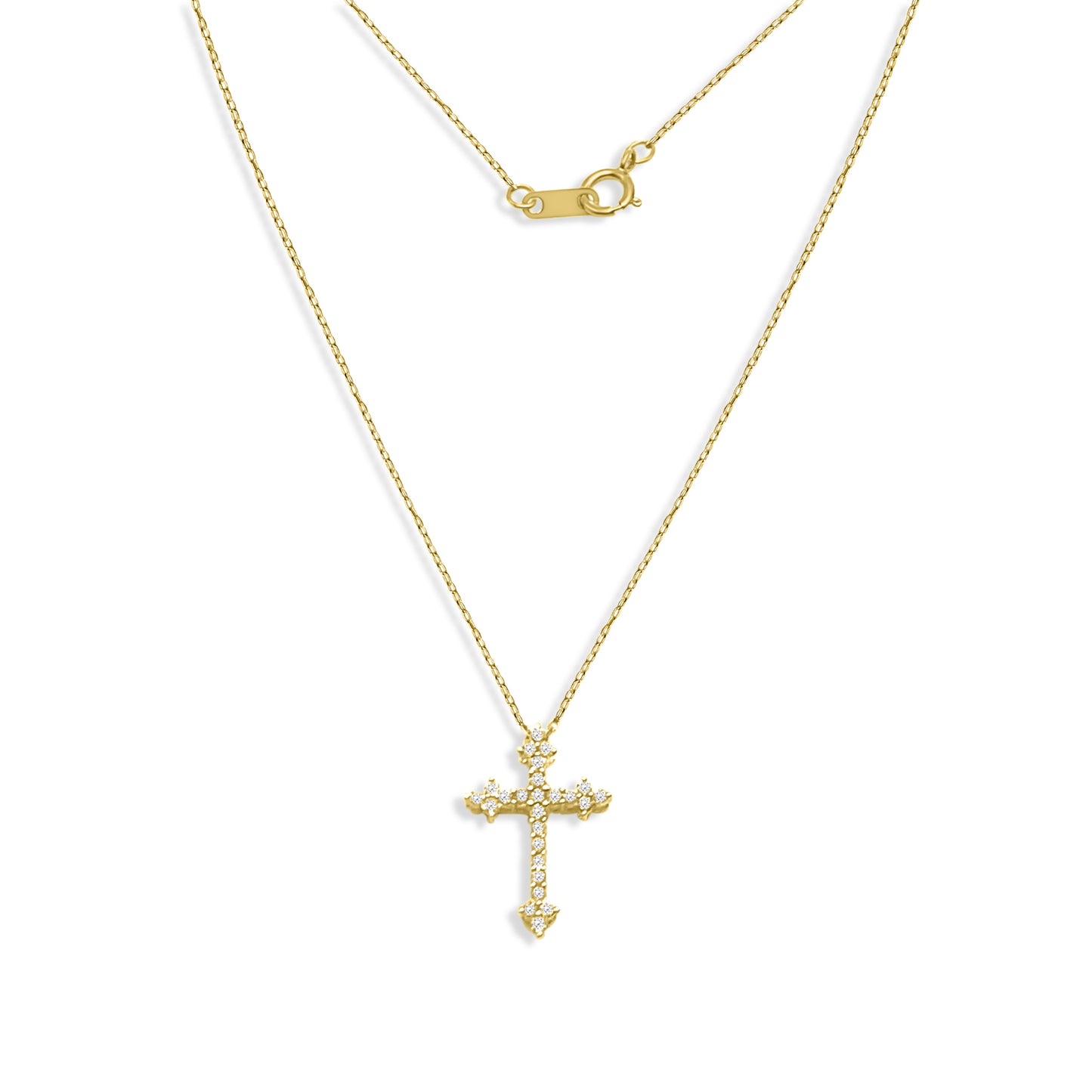 Diamond Cross Necklace