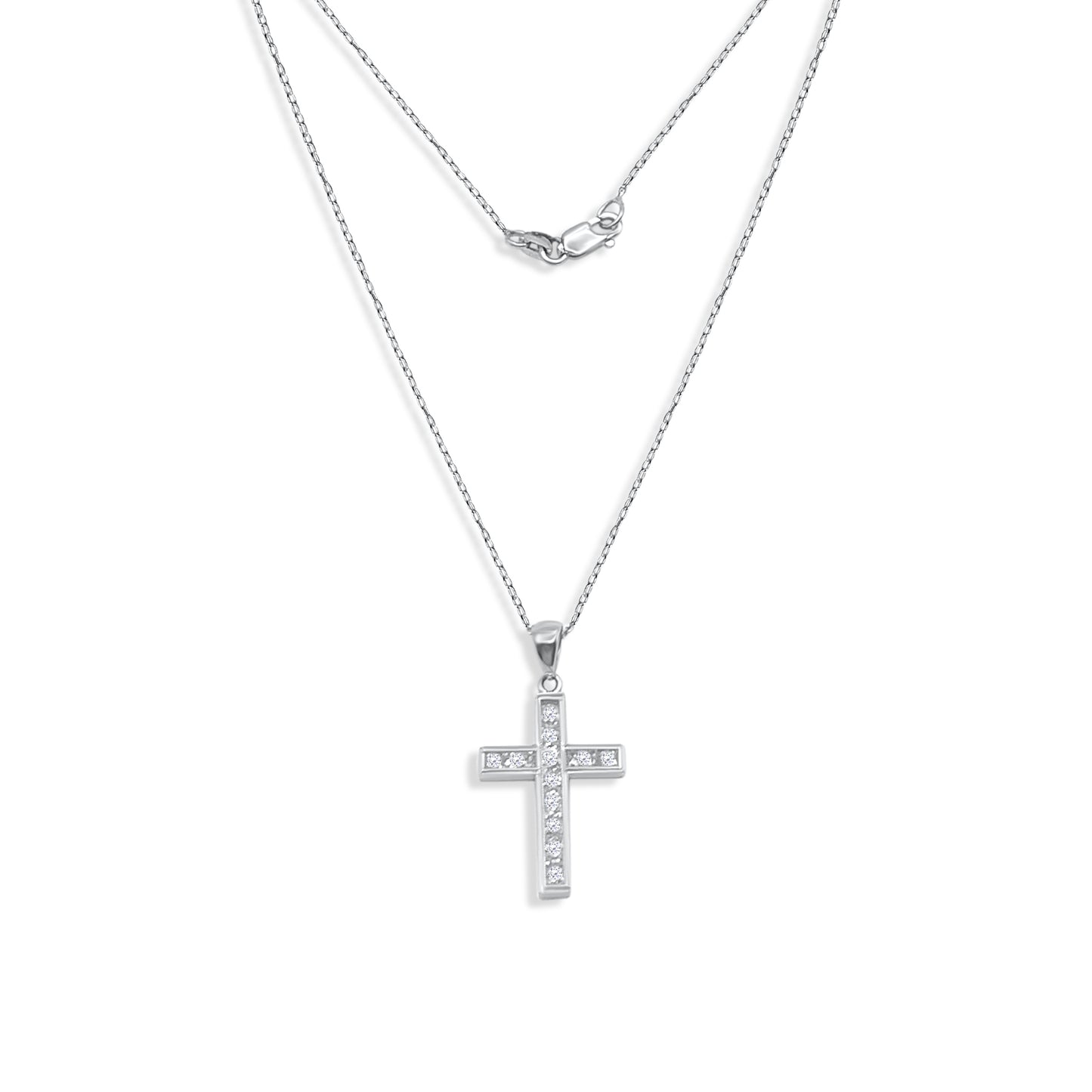 Diamond Cross Necklace
