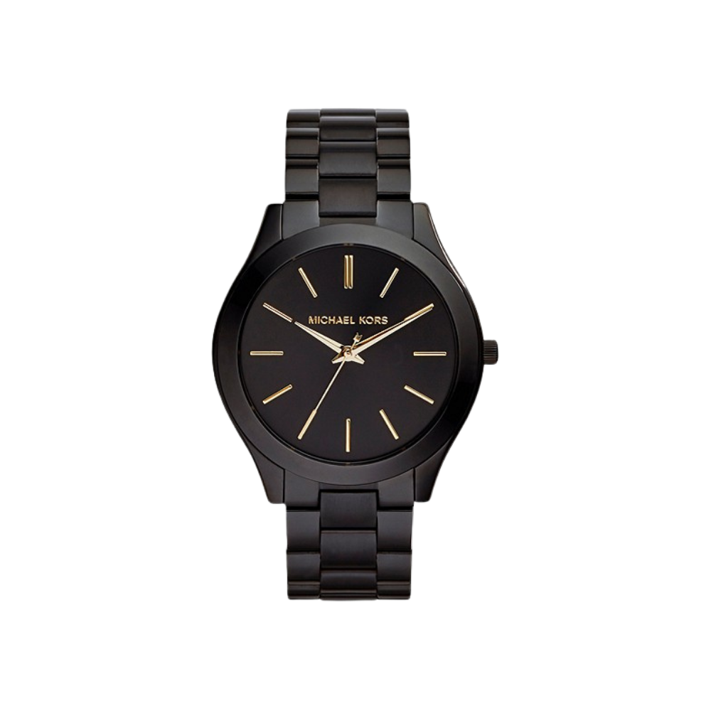 Michael Kors Slim Runway Black Watch