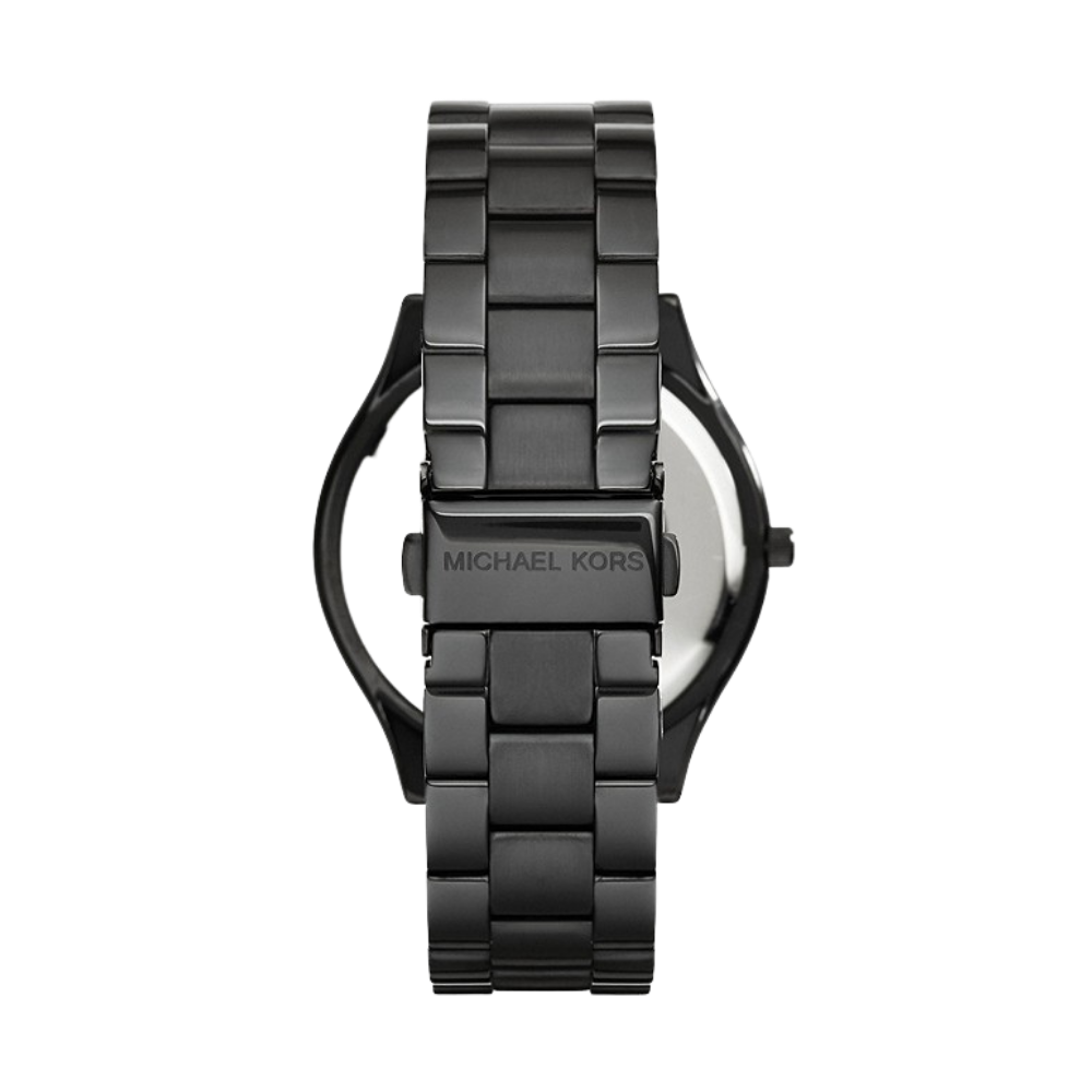 Michael Kors Slim Runway Black Watch