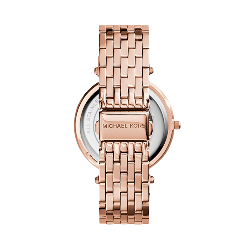 Michael Kors Darci Pavé Rose Gold-Tone Watch