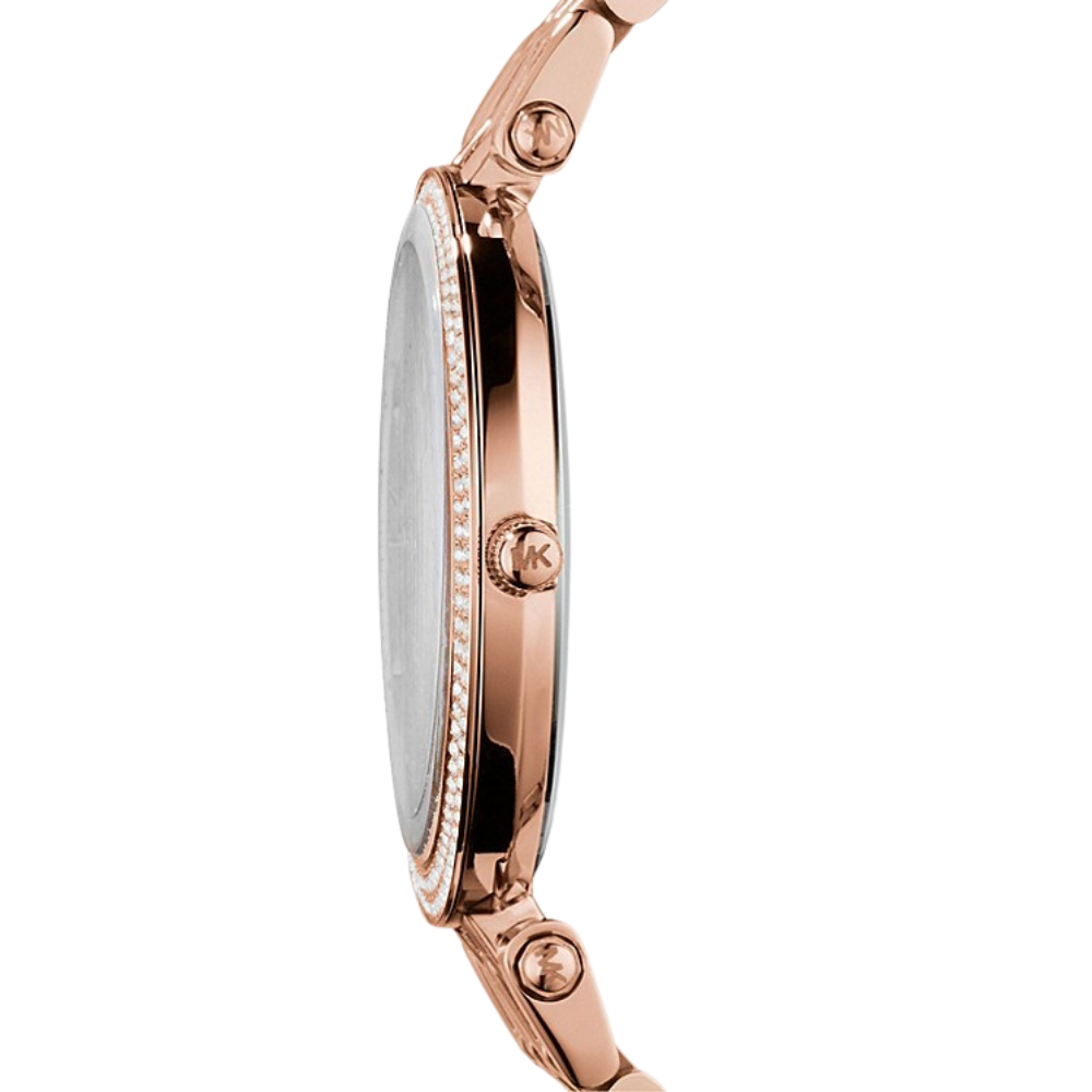 Michael Kors Darci Pavé Rose Gold-Tone Watch