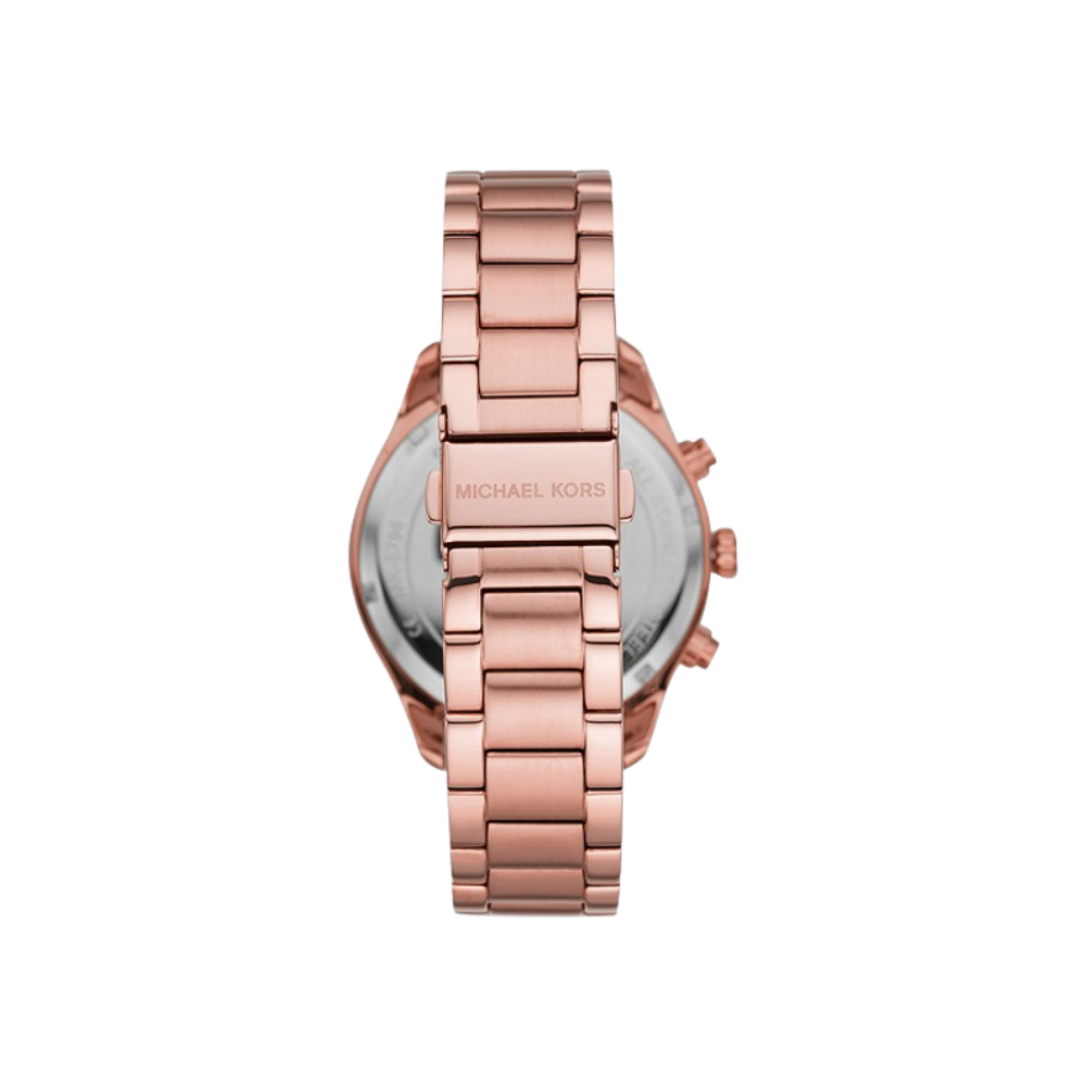 Michael Kors Oversized Layton Pale Rose Gold-Tone Watch