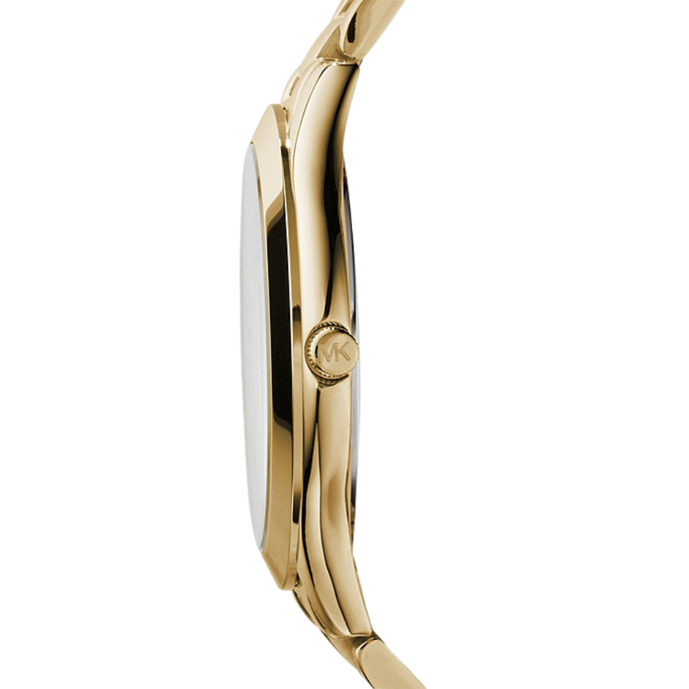 Michael Kors Slim Runway Gold-Tone Watch