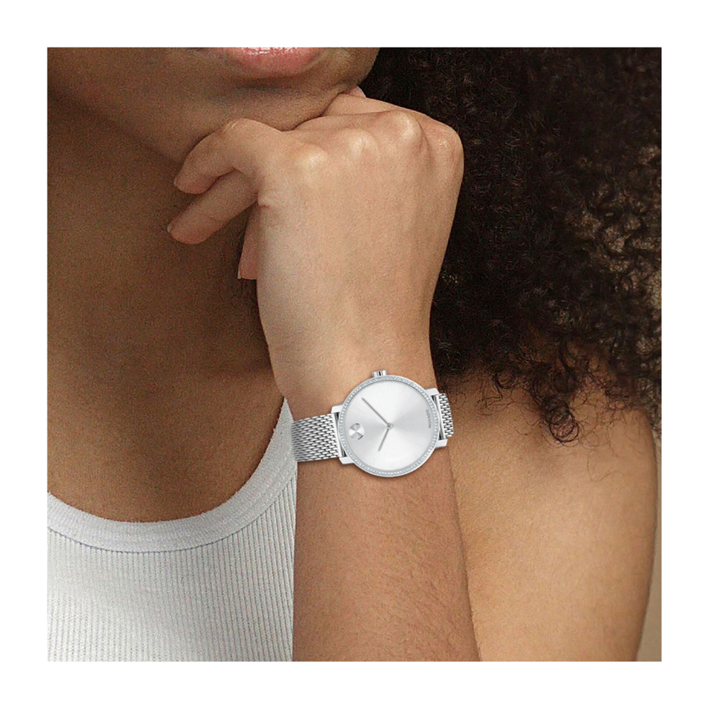 Movado Bold Shimmer Quartz Ladies Watch