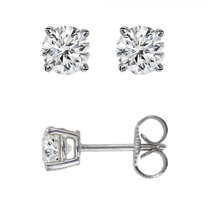 Diamond Stud Earrings