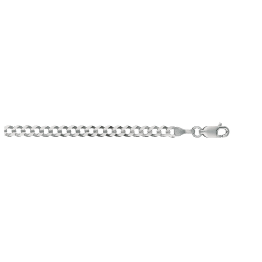 14K Gold 3.6mm Comfort Curb Chain