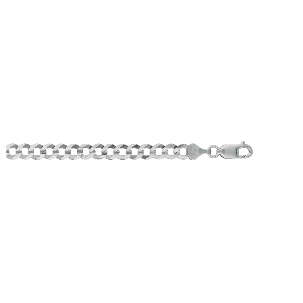 14K Gold 5.7mm Comfort Curb Chain