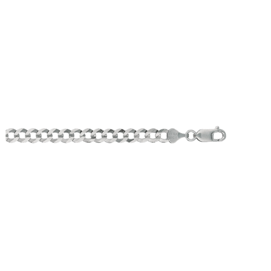 14K Gold 5.7mm Comfort Curb Chain