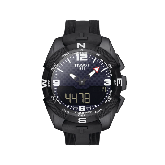 Tissot T-Touch Expert Solar Black Dial Men's Watch
