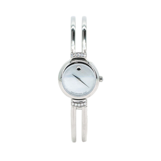 Movado Ladies Harmony Watch with White Mother of Pearl Dial