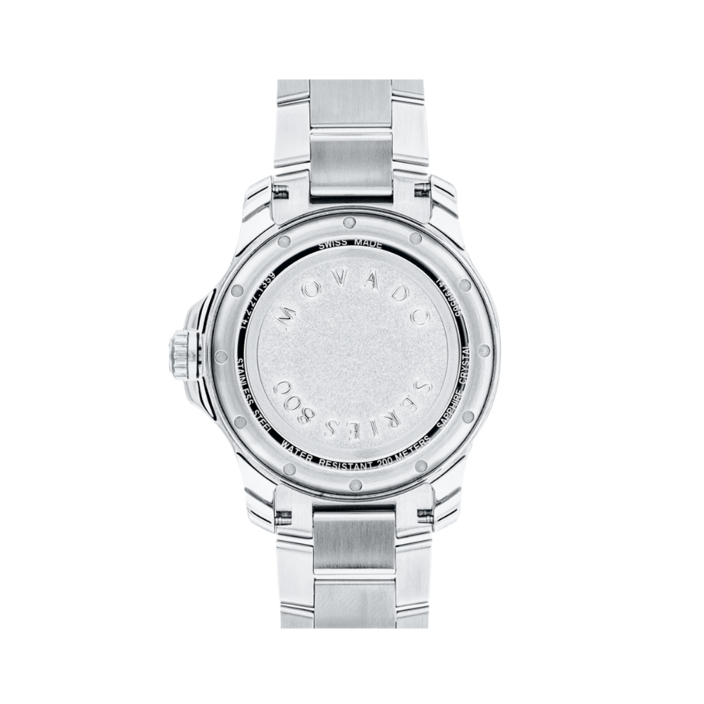 Movado Series 800 Green Dial Stainless Steel Men's Watch