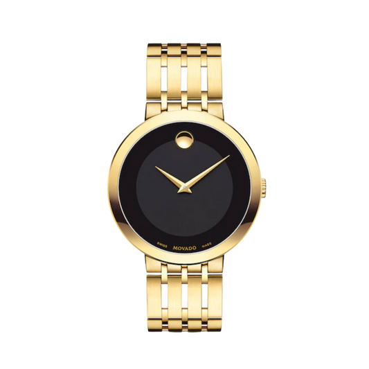 Movado Esperanza Black Dial Men's Watch