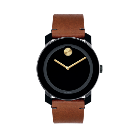 Movado Bold Black Museum Dial Men's Watch