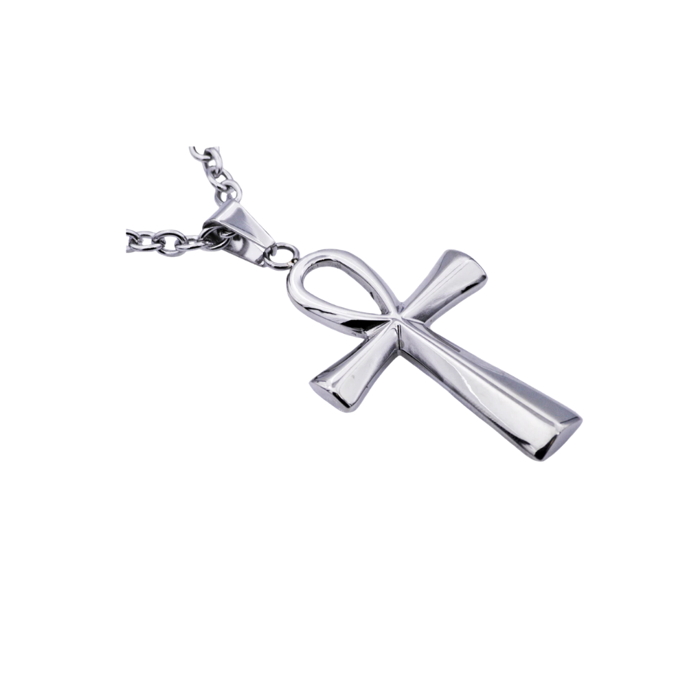 Stainless Steel Ankh Cross Pendant