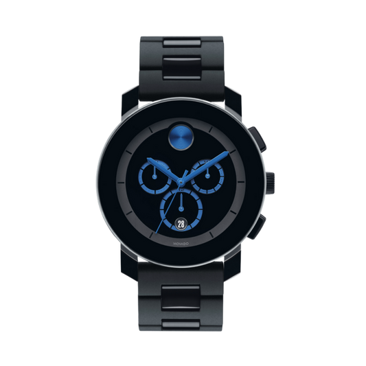 Movado Bold Black Dial TR90 Men's Watch