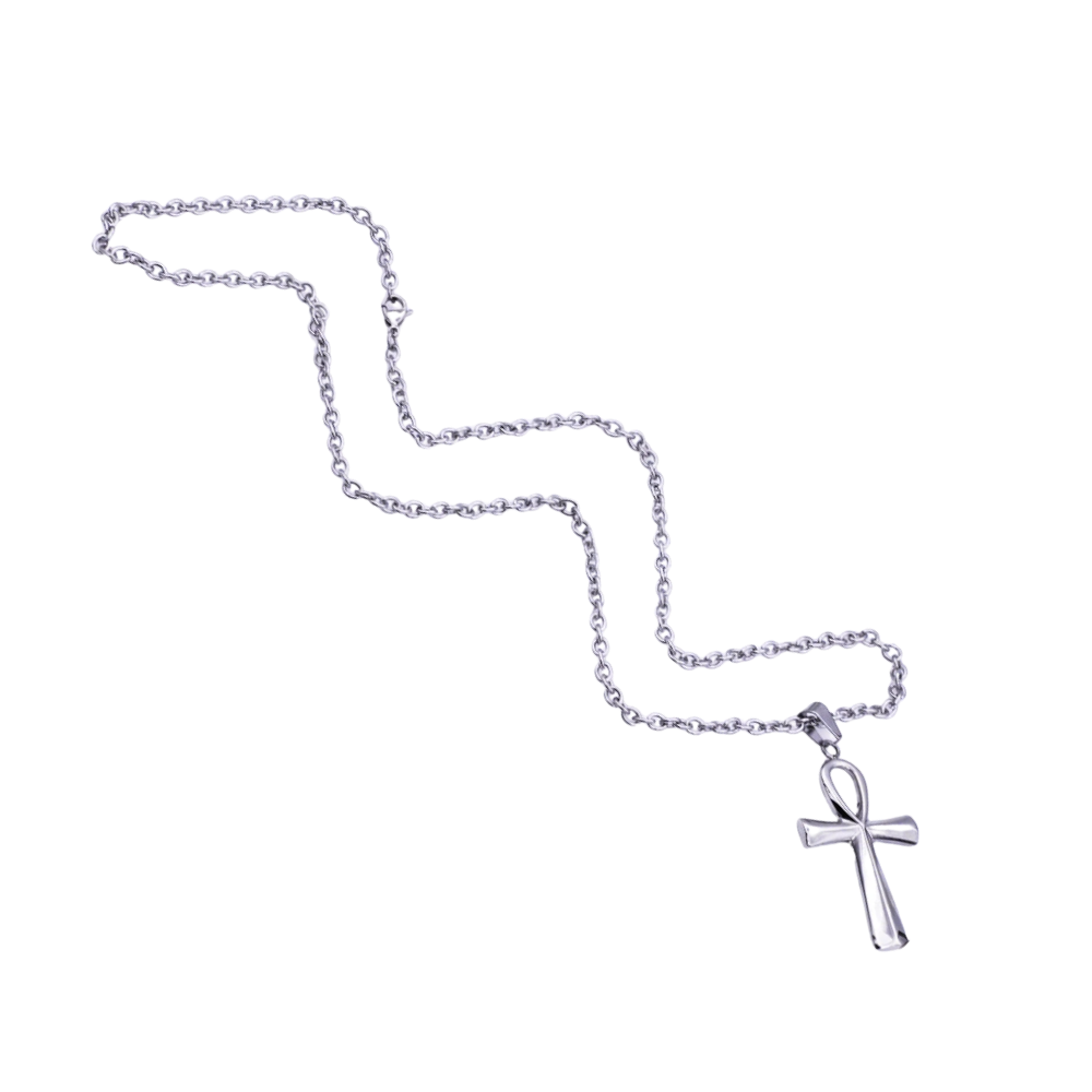 Stainless Steel Ankh Cross Pendant