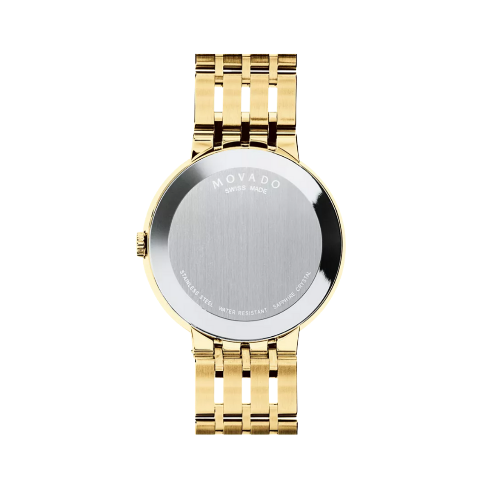 Movado Esperanza Black Dial Men's Watch