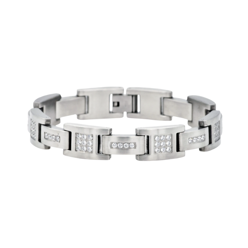 Matte Stainless Steel Bracelet