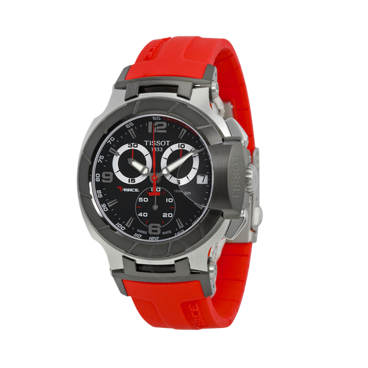 Tissot T-Race Chronograph Black Dial Men's Watch