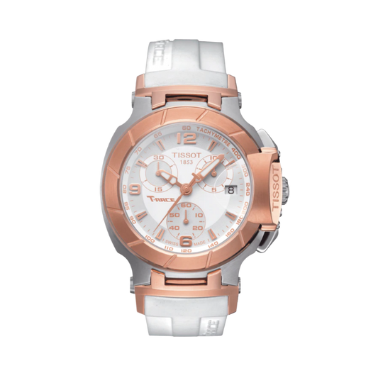 Tissot T-Race Chronograph White Dial Ladies Watch