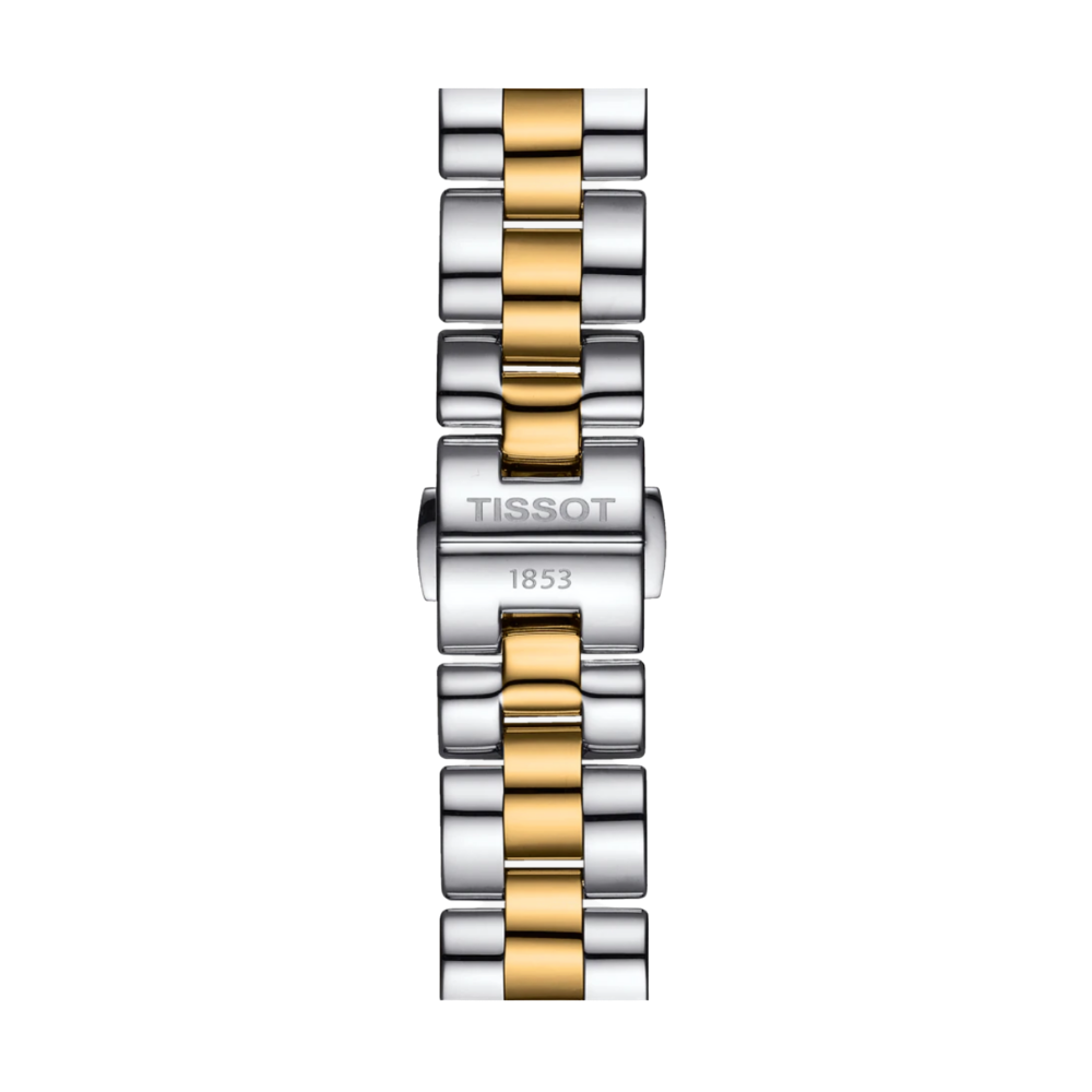 T-Wave Quartz White Mother of Pearl Dial Ladies Watch