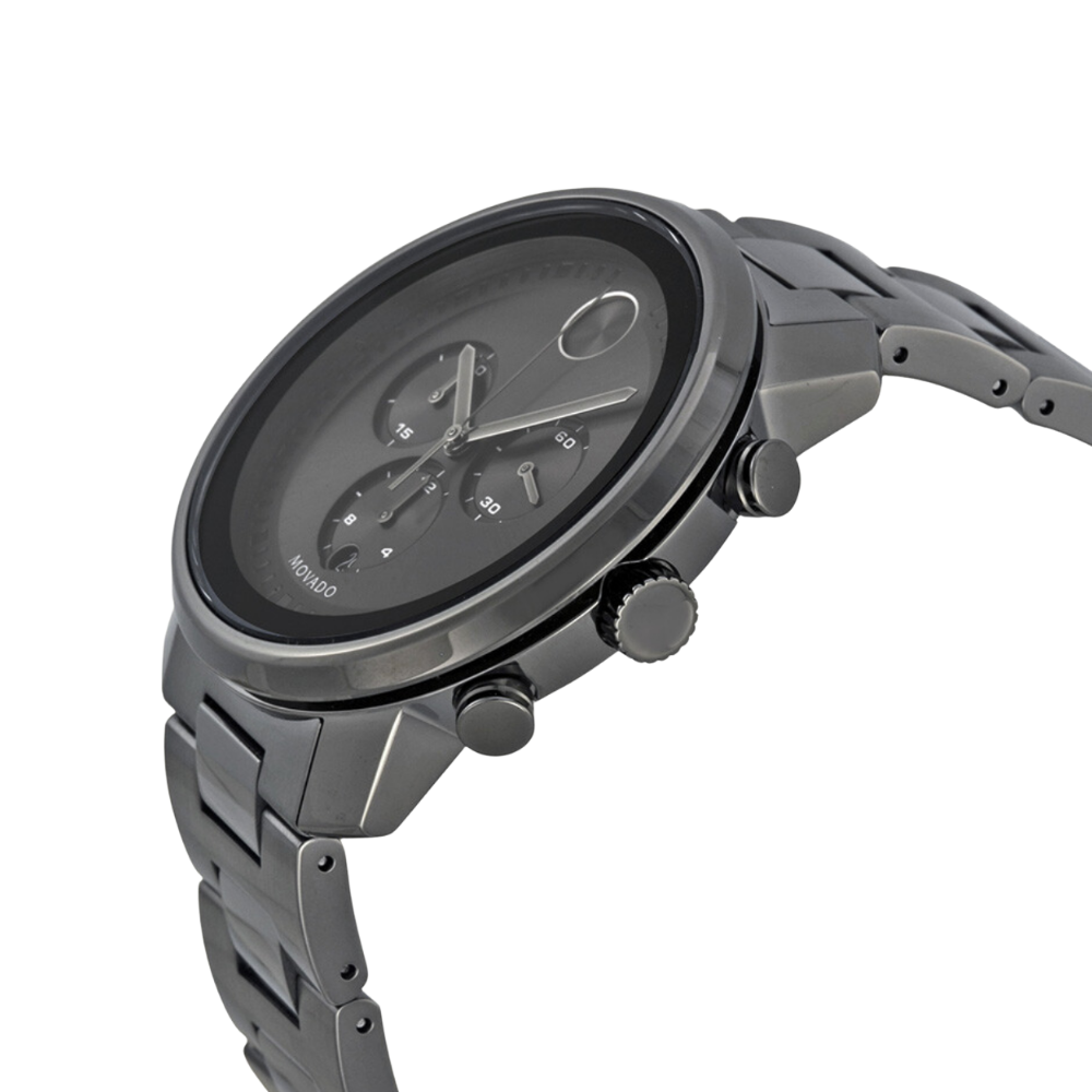 Movado Bold Chronograph Grey Sunray Dial Men's Watch