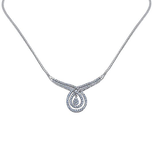 Dancing Diamond Necklace