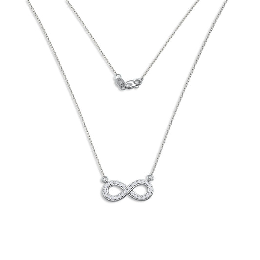 Infinity Diamond Necklace